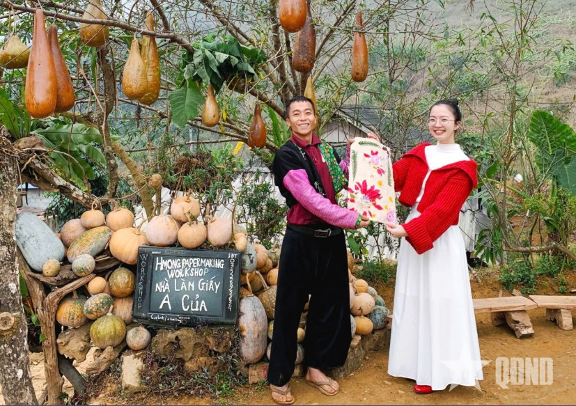 Chuyện nghề làm giấy dó tại Hua Tạt